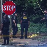 Atlanta police investigate the shooting death of a woman found along Collier Drive in northwest Atlanta early Thursday.
