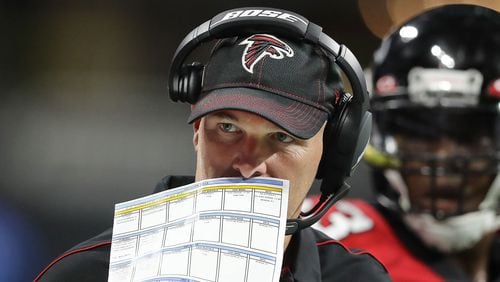 Dan Quinn is entering his sixth season as the Falcons' head coach.