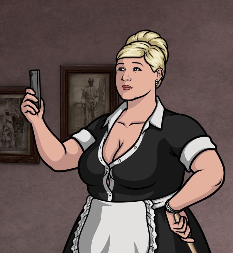 Pam Poovey, Amber Nash’s character on “Archer.”