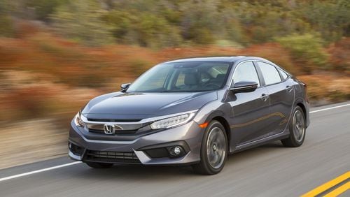 Prices of the 2016 Honda Civic Sedan start at $18,640, and rise to $26,500 for Touring models.