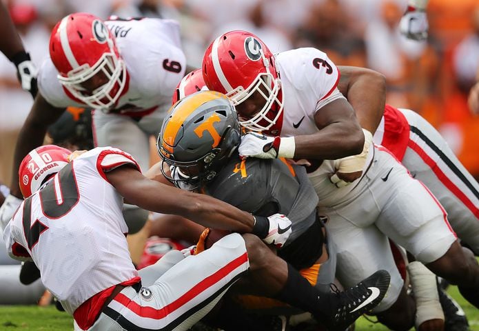 Photos: Bulldogs seek revenge against Tennessee