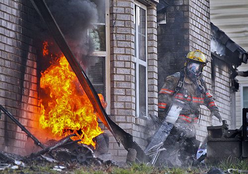 Fire destroys Clayton home