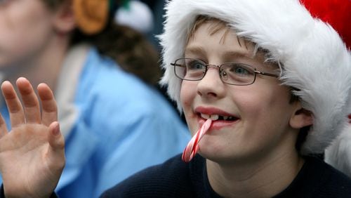 Mable House Arts Center will scatter thousands of candy canes around its grounds for children to find.