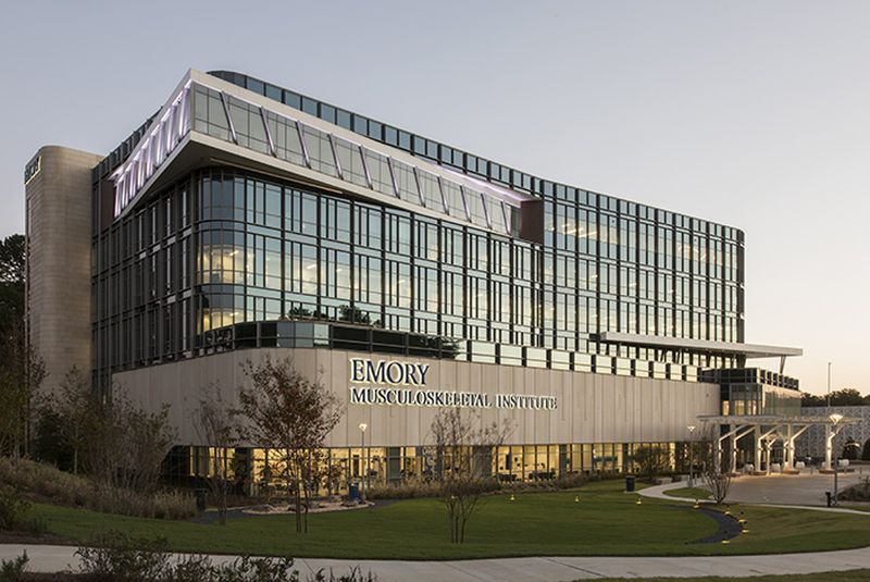 Brookhaven and Emory University opened the new Emory Musculoskeletal Institute on Oct. 7. It's the first building to open as part of the planned $1-billion medical campus in south Brookhaven, which could take more than a decade to complete.
