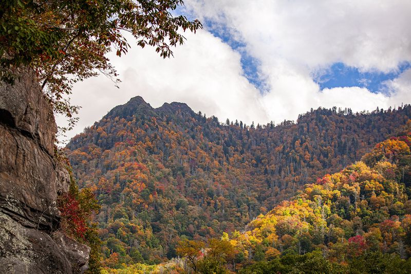 The Great Smoky Mountains ascend along the Tennessee-North Carolina border and boast a vast 187,000 acres of mist-enshrouded peaks so stunning you’ll understand why the national park here is the most visited in the country. (Courtesy of Visit Sevierville)