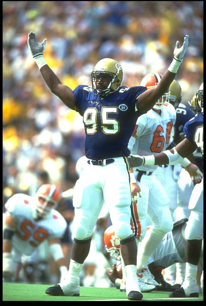 Marco Coleman helped lead the Yellow Jackets to a share of the 1990 national championship.