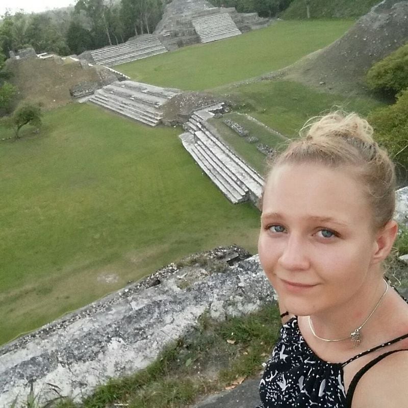 Reality Winner during a vacation in Belize from Facebook. SPECIAL