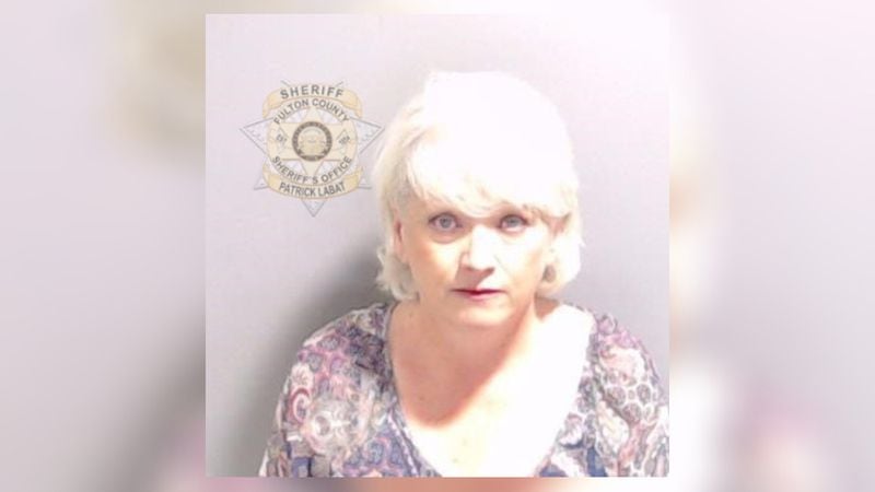 Booking shot of Cathleen Latham at the Fulton County Jail on Aug. 23, 2023. (Fulton County Sheriff's Office)