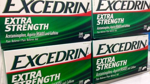 GSK Consumer Healthcare has issued a recall involving 50, 80, 100, 125, 200, 250 and 300-count bottles of Excedrin Migraine Caplets, Excedrin Migraine Geltabs, Excedrin Extra Strength Caplets (pictured), Excedrin PM Headache Caplets, and Excedrin Tension Headache Caplets.