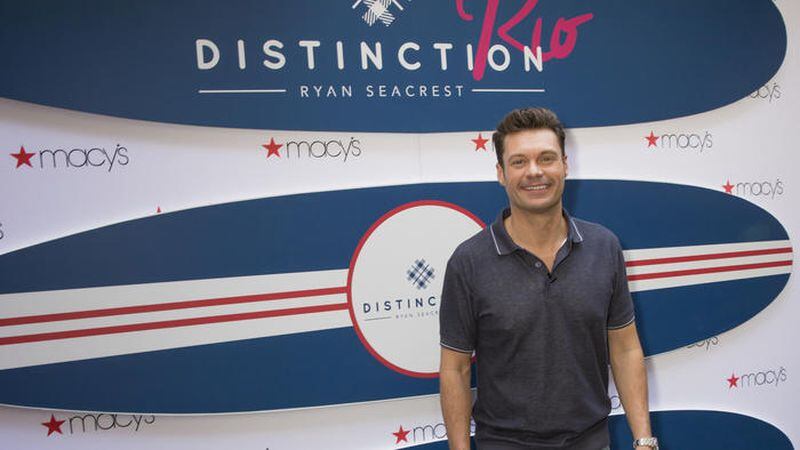 Ryan Seacrest launched men's sportswear collection called Rio Distinction before the Olympics Games in Rio de Janeiro in August.