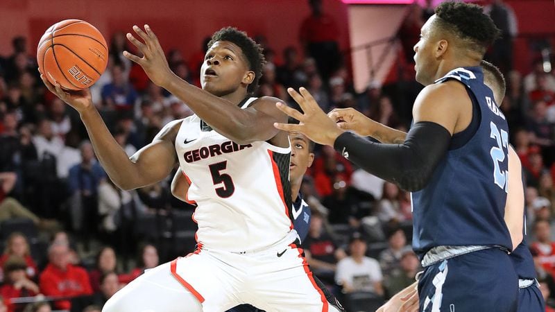 Georgia’s Anthony Edwards is the nation’s top-scoring freshman at 19.1 points per game.