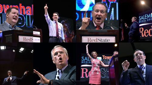 Presidential hopefuls assembled in Atlanta this weekend for the RedState Gathering.