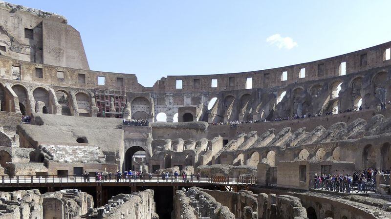 For a building constructed beginning in 70 A.D., the Colosseum is remarkably intact. (Kerri Westenberg/Minneapolis Star Tribune/TNS)