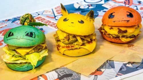 Find Pokémon-themed burgers when the PokeBar comes to Atlanta.