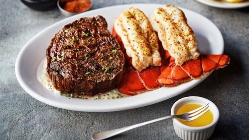 Steak and lobster at Ruth Chris Steakhouse. (Contributed by Ruth Chris)