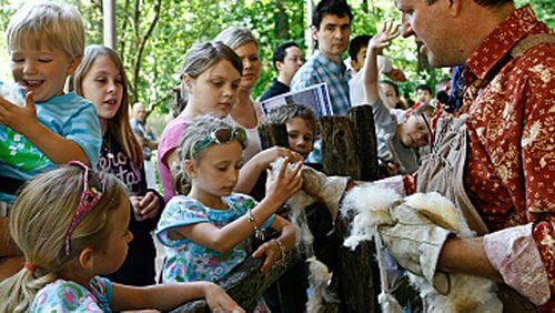 The Sheep to Shawl event at the Atlanta History Center is one of many educational special events that is discounted to members.