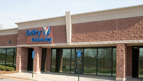 DeVry operates five campuses in Georgia, including this one in Stockbridge.