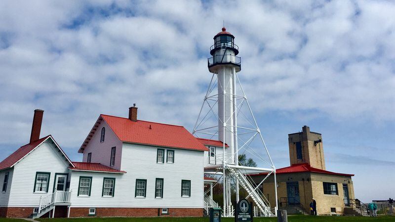 Whitefish Point Lighthouse is the oldest operating light on Lake Superior and is located next to the Great Lakes Shipwreck Museum in Paradise, Mich., one of the highlights on the 1,300-mile Lake Superior Circle Tour. (Kelly Smith/Minneapolis Star Tribune/TNS)