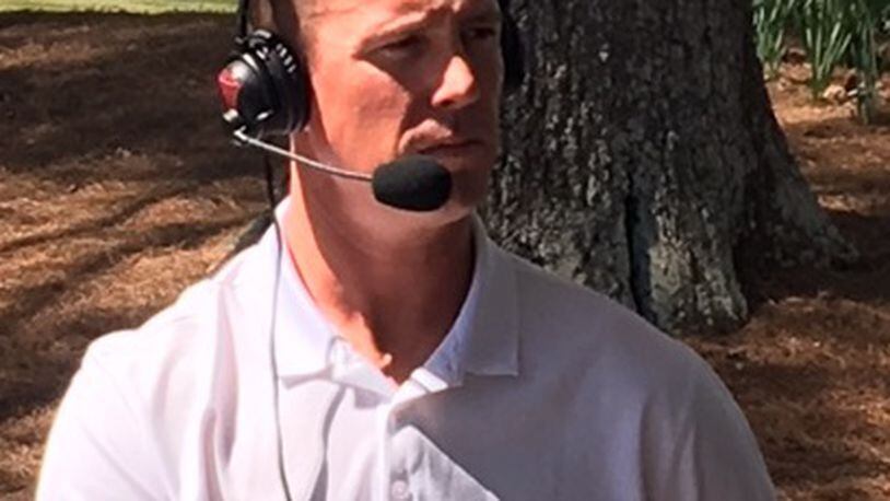 Falcons quarterback Matt Ryan before his seventh annual celebrity charity golf tournament at TPC Sugarloaf on Monday, April 10, 2017. He gave his first interviews since the Super Bowl LI collapse. (By D. Orlando Ledbetter/dledbetter)