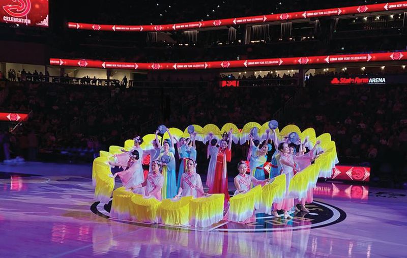 Dancers with the Chinese American Cultural Performing Group will present “The Dance of Beauty” during halftime.