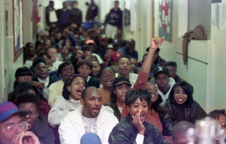 GSU Sparks Hall protest 1992