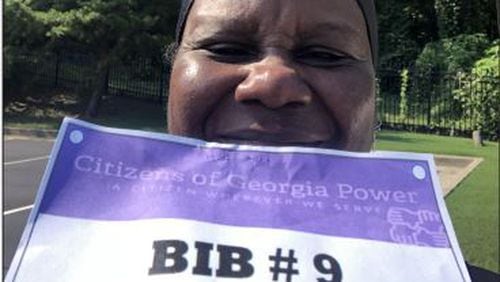 Georgia Power employee Chris Newton participates in the virtual 5K for Relay for Life. Participants ran or walked the distance at their own time and pace to raise money for cancer research.