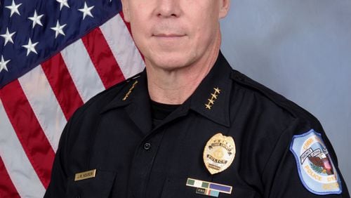Cobb Police Chief John Houser will retire on Jan. 27. Courtesy of Cobb County