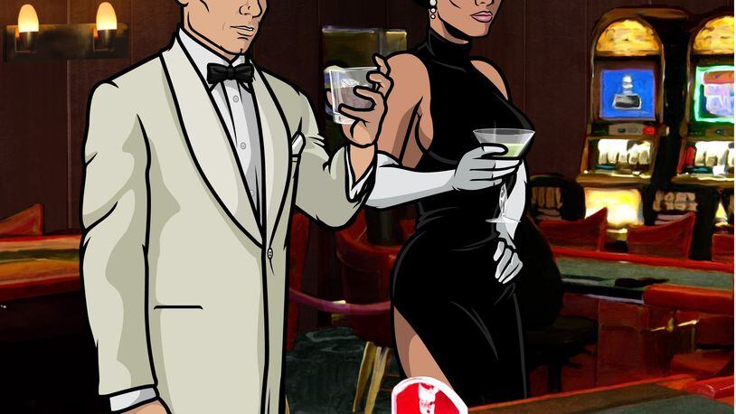 "Archer" is an animated series produced in Atlanta, about a suave if occasionally incompetent spy.