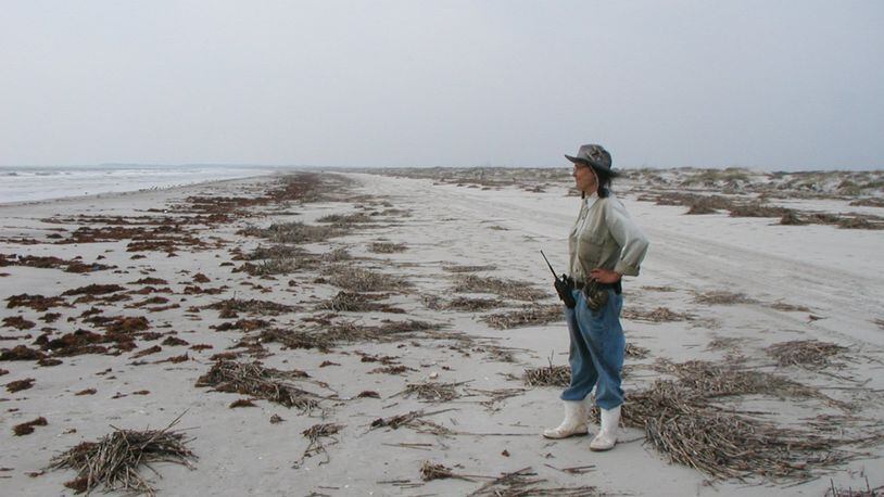 Carol Ruckdeschel, who has lived on Cumberland Island for 41 years, has butted heads with the National Park Service and heirs of the Carnegies and Candlers in her efforts to protect the island’s wilderness area from development and vehicle traffic. Sasha Greenspan / Grove Atlantic