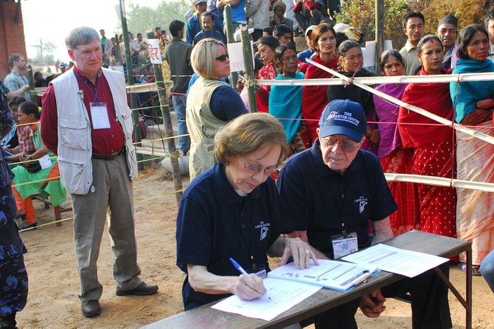 Jimmy and Rosalynn Carter's long and happy 75 years together