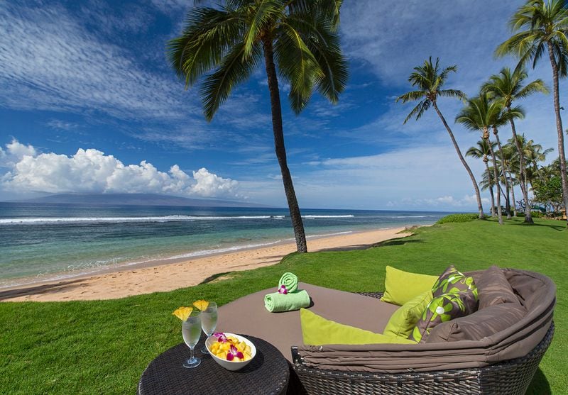 The Hyatt Regency Maui Resort and Spa is nestled on 40 oceanfront acres with a 3-mile span of Ka’anapali Beach.
Courtesy of Hyatt Regency Maui Resort and Spa