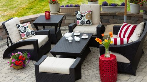 Proper care and cleaning can keep your patio furniture looking new for years to come. (Dreamstime)