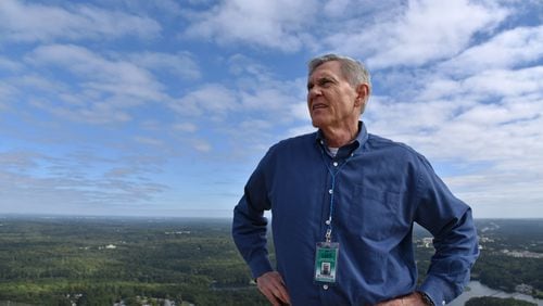 Bill Stephens, CEO of the Stone Mountain Memorial Association, which is in the planning phase of building a monument to Martin Luther King Jr. on the summit of the granite rock. Brant Sanderlin, bsanderlin@ajc.com