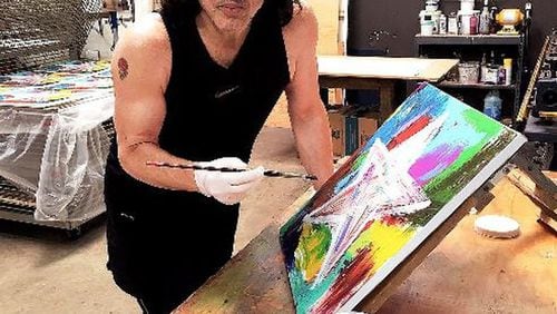 Paul Stanley, longtime lead singer of KISS, is also an artist. He'll visit Wentworth Gallery at Phipps Plaza on Saturday, June 16 from 5-8 p.m.