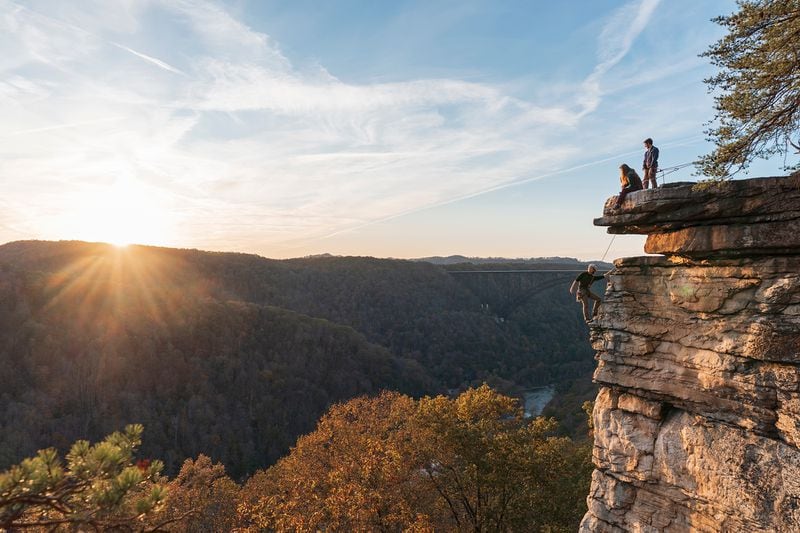 Stunning vistas of natural beauty are a highlight of the newest national park, New River Gorge National Park and Preserve in West Virginia. 
Courtesy of West Virginia Department of Tourism