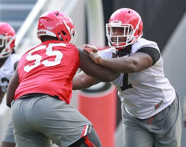 Photos: Bulldogs work out, host fans in Athens
