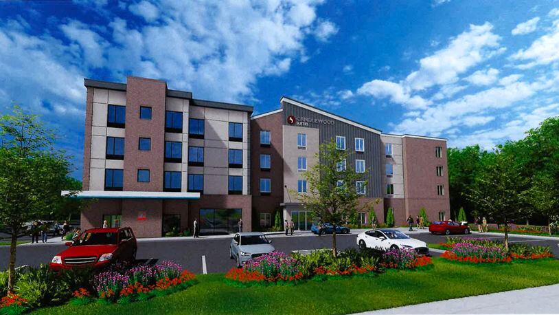 Suwanee has approved a building height increase for a hotel to be constructed at 140 Celebration Drive. (Courtesy City of Suwanee)