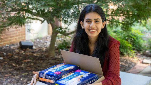 Deeksha Khanna started a nonprofit called The Elea Project with the mission to alleviate and destigmatize period poverty. (PHIL SKINNER FOR THE ATLANTA JOURNAL-CONSTITUTION)