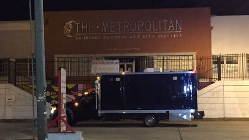 A person was killed at The Metropolitan Arts District building Monday night, Atlanta police said.