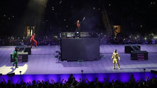 Migos opened for Drake at State Farm Arena in November and will be back to headline the WHTA Birthday Bash. Photo: Robb Cohen Photography & Video /RobbsPhotos.com