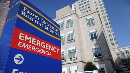 Emory University Hospital Midtown. Ben Gray / bgray@ajc.com