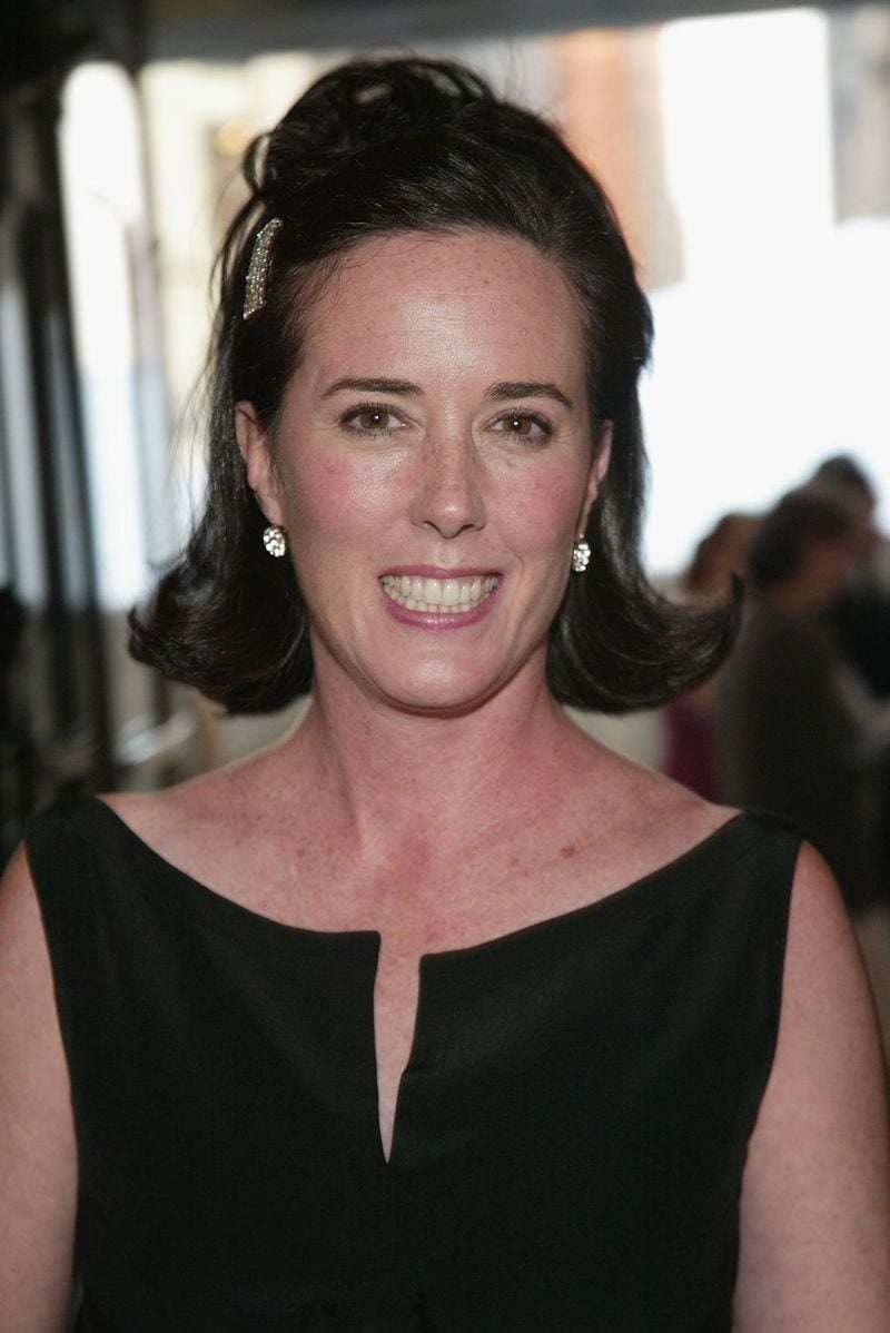 Fashion designer Kate Spade, who was found dead Tuesday, had been seeking treatment, her husband said. EVAN AGOSTINI / GETTY IMAGES 2004