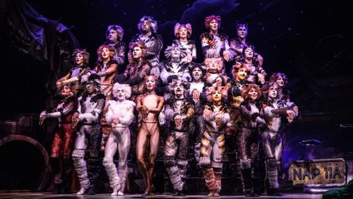 "Cats" has returned to the Fox Theatre in Midtown in a touring version of the 2016 Broadway revival.  Photo credit: Matthew Murphy