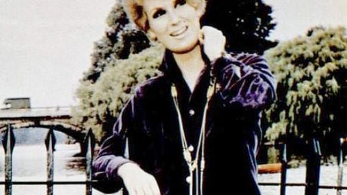 Dusty Springfield in a 1966 Billboard ad for her 1966 hit single “You Don’t Have to Say You Love Me.”