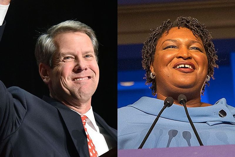 Stacey Abrams halted her run for Georgia governor, but the Democrat said she would not concede the contest to Republican Brian Kemp. (Alyssa Pointer/AJC)