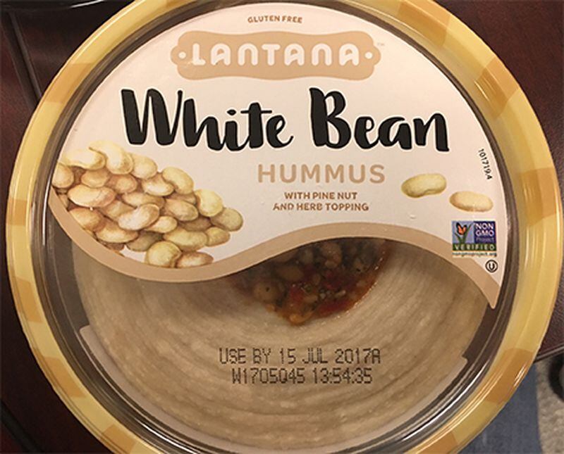 Lantana White Bean Hummus with Pine Nut & Herb Topping is among the House of Thaller hummus products being recalled because of possible contamination.