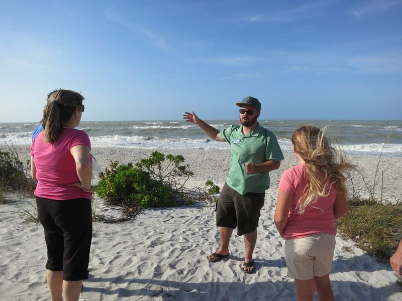 At the Island Inn, guests take a nature walk guided by a marine naturalist. Contributed by Wesley K. H. Teo
