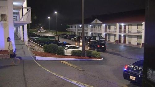 A man died Sunday after a motel shooting in DeKalb County, police said.