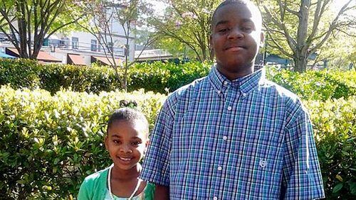 Daveon Coates, 15, and his 11-year-old sister, Tatiyana, were killed early Saturday in their Clayton County home. (Family photo)