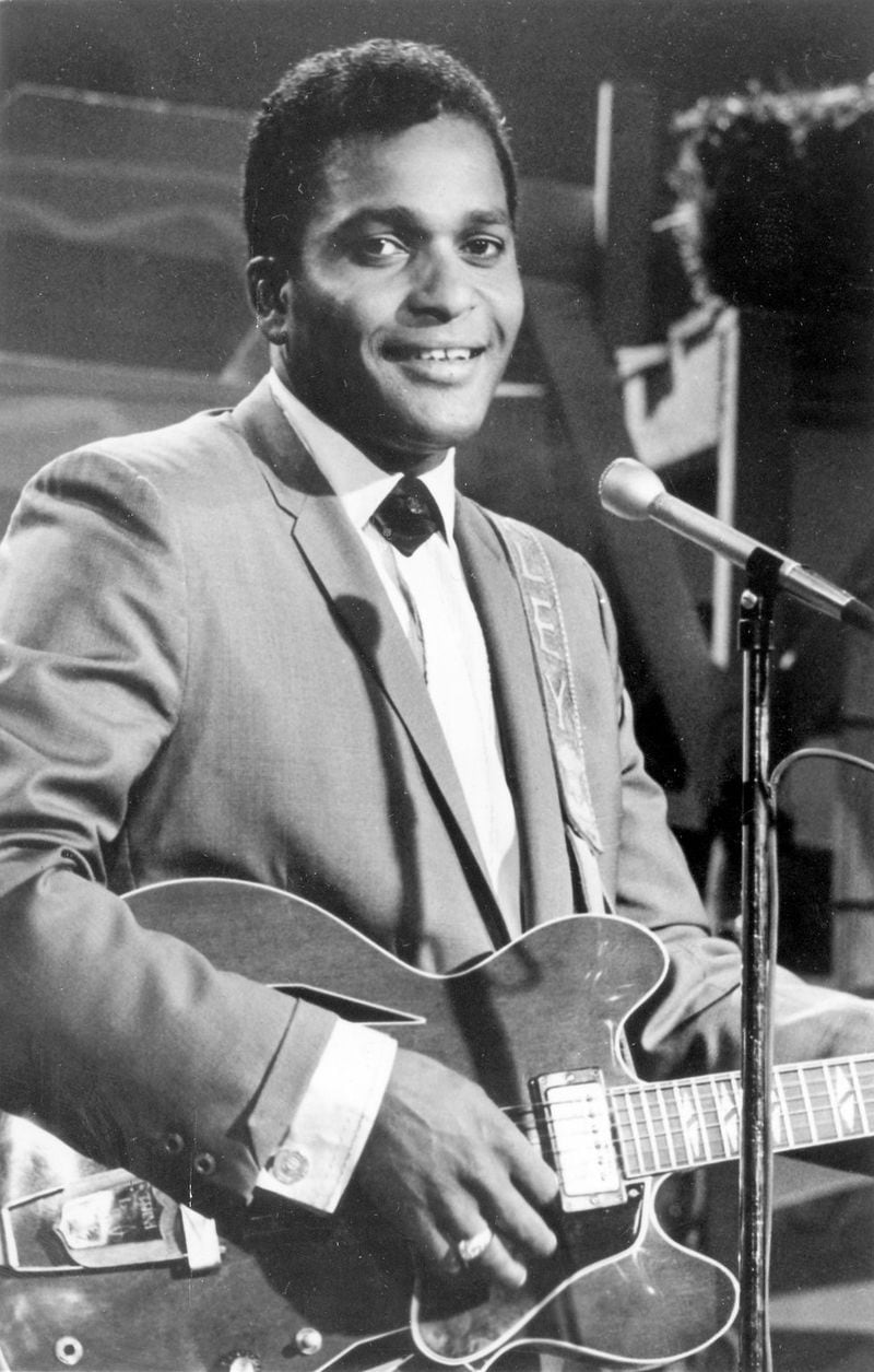 Entertainer Charley Pride, shown circa 1973, went on to become the first black performer inducted into the Country Music Hall of Fame. CONTRIBUTED